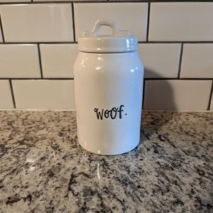 Rae Dunn woof canister